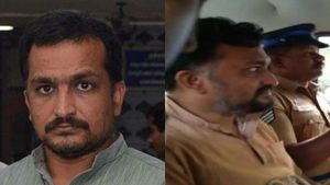 மாட்டிறைச்சி கடையா? இந்து முன்னணி எதிர்ப்பால் அனுமதிக்காத போலீஸ் -போராட்டம் செய்த பியூஷ் மானுஷ் கைது 