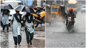 இன்று விட்டாச்சு லீவு..  3 மாவட்ட பள்ளி மாணவர்களுக்கு மட்டும் “குட் நியூஸ் - உங்க ஊரும் இருக்கா? 