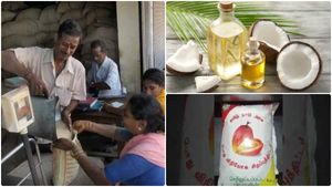 ரேஷன் கடைகளின் பாமாயிலுக்கு பதில் தேங்காய் எண்ணெய் தர வேண்டும்! தென்னை விவசாயிகள் அரசுக்கு யோசனை! 