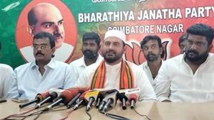 கோவையில் இன்னும் 6 மாதத்திற்குள் குண்டு வெடிக்க வாய்ப்பு! பகீர் கிளப்பும் பாஜக வேலூர் இப்ராஹிம்! 