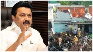 நாமக்கல் பட்டாசு விபத்து.. உயிரிழந்தோர் குடும்பத்தினருக்கு ரூ.2 லட்சம் நிவாரணம் அறிவித்த முதல்வர்! 