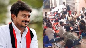 அமைச்சரான பிறகு முதல் முறையாக உதயநிதி ஸ்டாலின் இன்று திண்டுக்கல் வருகை- உற்சாக ஏற்பாடுகள் மும்முரம்! 