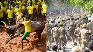 ஜல்லிக்கட்டு திடீர் ஒத்திவைப்பு.. நள்ளிரவில் மறியலில் ஈடுபட்ட தச்சங்குறிச்சி மக்கள்! போலீஸ் குவிப்பு 