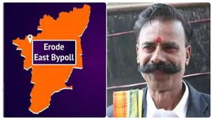 ஈரோடு கிழக்கு தொகுதி: முதல் ஆளாக வந்த தேர்தல் மன்னன் பத்மராஜன்.. 233-வது முறையாக வேட்பு மனு தாக்கல் 