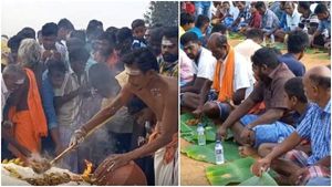 10 ஆயிரம் பேருக்கு கறி விருந்து! ஆண்கள் மட்டுமே பங்கேற்கும் மதுரை திருவிழா.. இன்னைக்கு ஒரு புடி! 