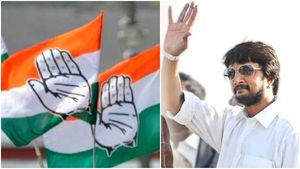3 மேஜர் பாயிண்ட்..நடிகர் சுதீப்பை காங்கிரஸ் குறி வைப்பது ஏன்? கர்நாடகா தேர்தலில் ‛கை’ பிளான் இதுதான் 