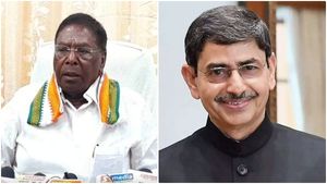 ஆளுநரின் செயல் கருப்பு நாள்! பாஜகவை நம்பினால் நடுத் தெரு தான்! புதுச்சேரி ’மாஜி’ நாராயணசாமி தாக்கு! 