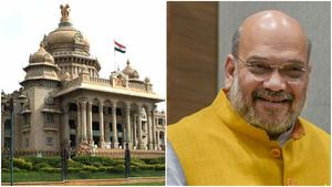 டி20 டாஸ்க்.. கர்நாடகா தேர்தலுக்கு அமித்ஷா ‛மெகாபிளான்’.. ‛கை’யை வீழ்த்தி ‛தாமரை’  மலர கில்லாடி வேலை 