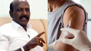 இந்தியாவிலேயே தமிழகம் தான் நம்பர் 1..மத்திய அரசு தடுப்பூசி தருவதில்லை! அமைச்சர் மா.சு குற்றச்சாட்டு! 
