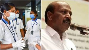 சிலரது தூண்டுதலால் தான் செவிலியர்கள் போராட்டம்..ஒருவருக்கும் பணி பாதிப்பு ஏற்படாது..மா சுப்பிரமணியன் 