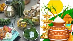 அண்ணன் தம்பிகள் சுமந்து வரும் பொங்கல் சீர்..தலைமுறை தலைமுறையாக அன்பை வெளிப்படுத்தும் சகோதர பாசம் 