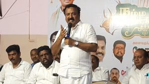 திமுக ’வாரிசு’ கட்சி..பாஜக ’துணிவு’ கட்சி! பாஜக சீனிவாசன் பேச்சு! எம்பி தேர்தலுடன் எம்எல்ஏ தேர்தலாம்