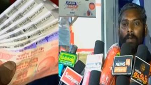  200 கேட்டால் 20 ரூபாய் நோட்டை தந்த ஏடிஎம்! பார்த்து ஷாக் ஆன ஸ்விக்கி ஊழியர்! தூத்துக்குடியில் பரபர