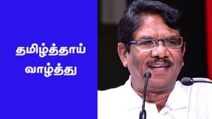 தமிழ்த்தாய் வாழ்த்தில் ஒரு வரியை மாற்றணும்.. 