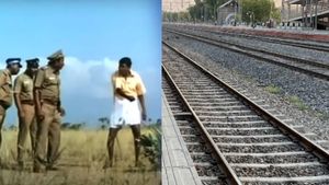கிணத்தை காணோம் பாணியில் திருட்டு! தண்டவாளத்தை ஆட்டைய போட்ட பலே 'பவாரியாஸ்'.. உடந்தையாக அதிகாரிகள் 