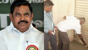 அனுமதியே வாங்கல.. மண்டபத்தில் மீட்டிங் போட்ட ஈபிஎஸ் டீம்.. “சீல்” வைத்து அதிரடி காட்டிய அதிகாரிகள்! 