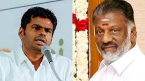 டுவிஸ்ட்.. வெடித்த கலகம்! “ஓபிஎஸ்-ஐ அவமதித்த அண்ணாமலை”.. உறவில் விஷம் கலப்பதாக ஆதரவாளர்கள் தீர்மானம்