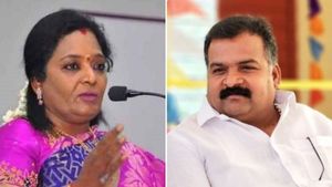 “அக்கா..” பிளஸ் 2 பெயிலாகி ஆசிரியர் பணி! மோடி, அதானியால் தமிழிசைக்கு பதவி - காங்கிரஸ் எம்பி நறுக் 