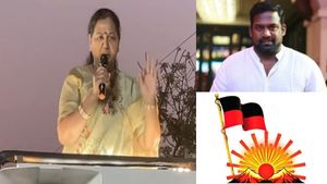 'கூண்டில் மனிதர்கள்'.. டக்கனு ரோபோ சங்கரை உள்ளே இழுத்த பிரேமலதா.. திமுகவிற்கு சரமாரி கேள்வி 