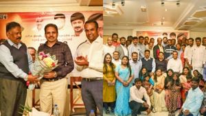 முதலமைச்சர் ஸ்டாலினின் 70வது பிறந்தநாள்! துபாயில் கேக் வெட்டி கொண்டாடிய அமீரகத் திமுகவினர்! 