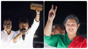 செங்கல்லை தூக்கிட்டு கிளம்பிட்டாரு.. எய்ம்ஸுக்கும் ஈரோடுக்கும் என்ன சம்பந்தம்? நடிகை விந்தியா அட்டாக்! 