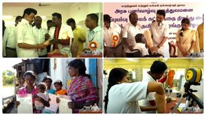 செயற்கை கால் பொருத்த ஒரு பைசா செலவில்லை! - ஸ்டாலின் ஏற்படுத்தித் தந்த நவீன சிகிச்சை