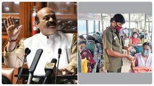  தேர்தல்னாவே சும்மாவா? பணிபுரியும் பெண்களுக்கு இலவச பஸ் பாஸ்: கர்நாடகா முதல்வர் பசவராஜ் பொம்மை