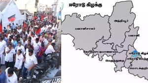ஈரோட்டில் நேற்று வரை திருவிழாக் கோலம்! இன்று ஆள் அரவமின்றி வெறிச்சோடிய சாலைகள்! களையிழந்த வீதிகள்! 