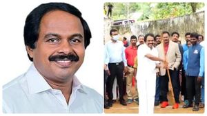 அண்ணாத்த ஆடுறார்.. ஒத்திக்கோ ஒத்திக்கோ..! சிலம்பம் சுற்றி அசர வைத்த அமைச்சர் மனோ தங்கராஜ்! 