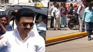 நல்லவேளை.. பெரும் விபத்தில் இருந்து தப்பித்த முதல்வர் ஸ்டாலின்! அப்போதான் ஓமலூரை கிராஸ் பண்ணாராம்! 