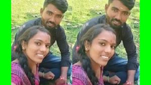 கிளம்பி வரட்டா.. காட்டுக்குள் புகுந்த ஜோடி.. 