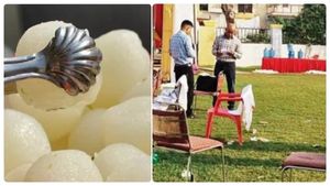  ஒரு புறாவுக்கு அக்கப்போரா? கல்யாண வீடே ரணகளமாயிடுச்சே.. ஒரு உயிரும் போயிடுச்சே.. ஆமா, அதென்ன ரசகுல்லா