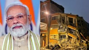துருக்கி மக்களுக்கு துணையாக 140 கோடி பேர் இருக்கின்றனர்.. உதவ இந்தியா தயார்! பிரதமர் மோடி அறிவிப்பு 