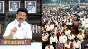 கருணாநிதி அரசு vs ஸ்டாலின் அரசு.. இதான் வித்தியாசம்! கிறிஸ்தவ மக்களிடம் மனம் திறந்த முதலமைச்சர் 