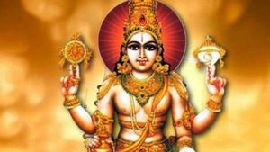 அக்னி நட்சத்திரம்..நோய்கள் அகல மருத்துவ கடவுள் தன்வந்திரி பகவானுக்கு 108 நாட்கள் தொடர் திருமஞ்சனம் 