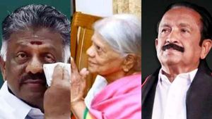 வைகோவிடம் இருந்து போன திடீர் போன்! உருகிப்போன ஓ.பன்னீர்செல்வம்! துயர நேரத்தில் ஆறுதல்! 