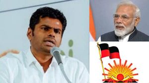 மோடி விஷ்வ குரு.. கூட்டணிக்கு வாங்க! அதிமுகவில் தலையிடல.. திமுக-விசிக பிரியுது -சொல்கிறார் அண்ணாமலை 