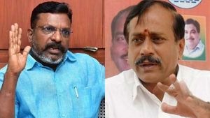  'வாங்க பைட் பண்ணி பார்ப்போம்'.. திருமாவளவனுக்கு ஹெச்.ராஜா சவால் 