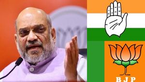 அடிவாங்கும் அமித்ஷாவின்“ஆபரேசன் சவுத்?” காங்கிரஸ் கையில் கர்நாடகா! பாஜகவை அதிரவைத்த கருத்துக்கணிப்பு 