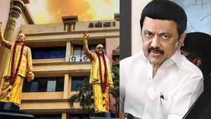 திருச்சியிலிருந்து வந்த போன் கால்! கோபத்தில் கண் சிவந்த ஸ்டாலின்! சொந்தக்கட்சிகாரர்கள் மீதே அதிரடி! 