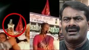 பாட்டில் வீச்சில் ட்விஸ்ட்.. திமுக புகாரால் நாம் தமிழர் நிர்வாகிகள் மீது பாய்ந்த வழக்கு! என்னாச்சு? 