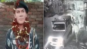  கல்வான் மோதலில் உயிரிழந்த..  ராணுவ வீரரின் தந்தை கைது.. தரதரவென இழுத்துச் சென்றதால் பரபரப்பு 