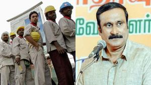 ஆமா நானும் விசாரித்தேன்! எல்லாம் பொய்ங்க! வட மாநிலத் தொழிலாளர்கள் நல்லா இருக்காங்க! -அன்புமணி 