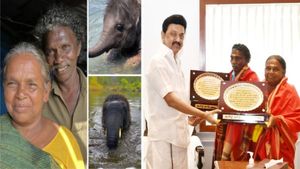  ஆஸ்கர் தம்பதியை கௌரவிப்பதில் ஸ்டாலின் அசுர வேகம் - ஆஸ்திரேலியா வாழ் எழுத்தாளர் பாராட்டு