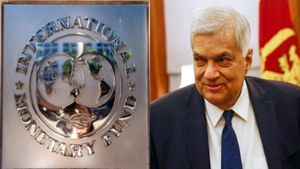 Srilanka Debt:இலங்கைக்கு ரூ.24,600 கோடி கடன் வழங்க ஐஎம்எஃப் அறிவிப்பு! ஹேப்பி மோடில் ரணில்! 