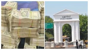  புதுச்சேரி சாலையில் கிடந்த பை.. திறந்து பார்த்தால் கட்டுக்கட்டாக ரூ.500 நோட்டுகள்! மொத்தம் 49 லட்சம்