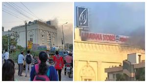 மதுரை சரவணா ஸ்டோர்ஸ் தீ விபத்து.. ரூ.37 கோடி மதிப்பில் பொருட்கள் சேதம்.. மொத்தமாக 4 தளங்கள் பாதிப்பு 