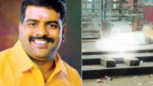 வெடிகுண்டு வீசி, கத்தியால் வெட்டி பாஜக நிர்வாகி கொலை.. அமைச்சரின் ஆதரவாளர்! புதுச்சேரியில் பயங்கரம்!