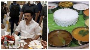 நாகர்கோவிலில் அசைவத்துக்கு நோ சொன்ன ஸ்டாலின்! பியூர் வெஜ் ஒன்லி! கடல் மாவட்டத்தில் மீன் இல்லாத மெனு! 