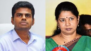 அண்ணாமலையை ‘ரவுண்ட் அப்’ செய்யும் திமுக.. நானும் வழக்கு தொடர்வேன்.. கனிமொழி பரபர பேட்டி! 
